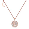 L Initial Moissanite Necklace