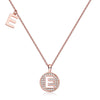 E Initial Moissanite Necklace