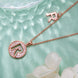 R Initial Moissanite Necklace