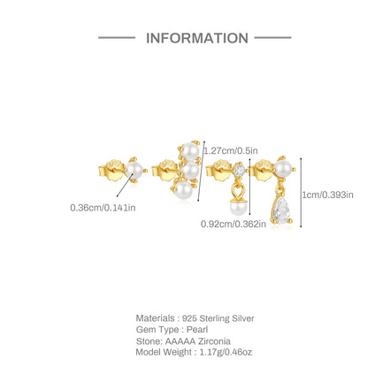 Geometric Versatile Fashion Earring Set