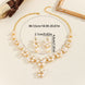 Vintage Pearl & Rhinestone 3 Piece Jewelry Set