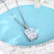 Square Diamond Necklace