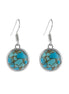 Blue Pine Stone Earrings