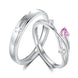 Heart Shaped Diamond Band Ring