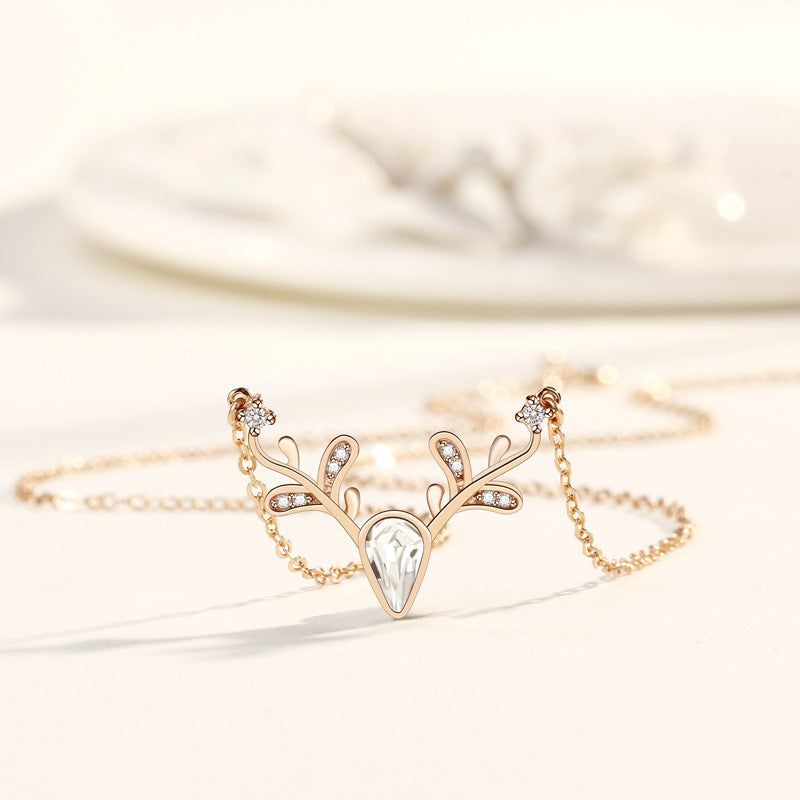Zodiac Pendant Necklace | CZ Diamond-Cut 925 Silver | Gold & Silver