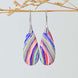 Artisan Resin Modern Drop Earrings