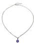 Evil Eye Pendant Black Short Necklace