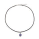 Evil Eye Pendant Black Short Necklace