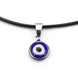 Evil Eye Pendant Black Short Necklace