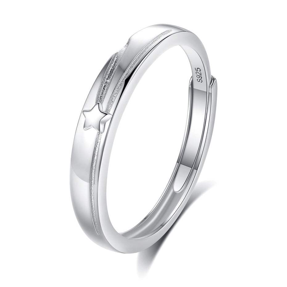 Heart Shaped Diamond Band Ring