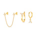 Celestial Gold Ear Cuff & Stud Set