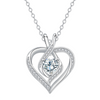 Diamond Love Necklace Women's Fashion