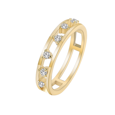 Minimalist Gold Band Ring