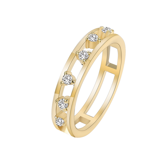 Minimalist Gold Band Ring