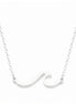 925 Sterling Silver Wave Necklace