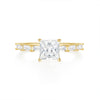 Luxury Square Diamond Studded Ring for Women