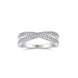 Morganite Minimalist Ring | Platinum-Plated S925 Silver