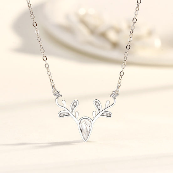 Zodiac Pendant Necklace | CZ Diamond-Cut 925 Silver | Gold & Silver