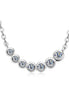 Simple Diamond Pendant Necklace