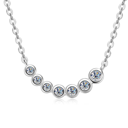 Simple Diamond Pendant Necklace
