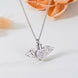 Heart Wings Diamond Ash Pendant