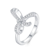 Morganite Halo Ring | Platinum-Plated S925 Silver | Minimalist