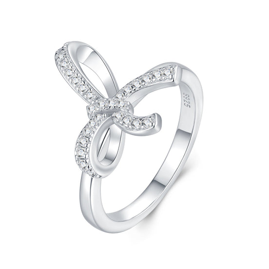 Morganite Halo Ring | Platinum-Plated S925 Silver | Minimalist