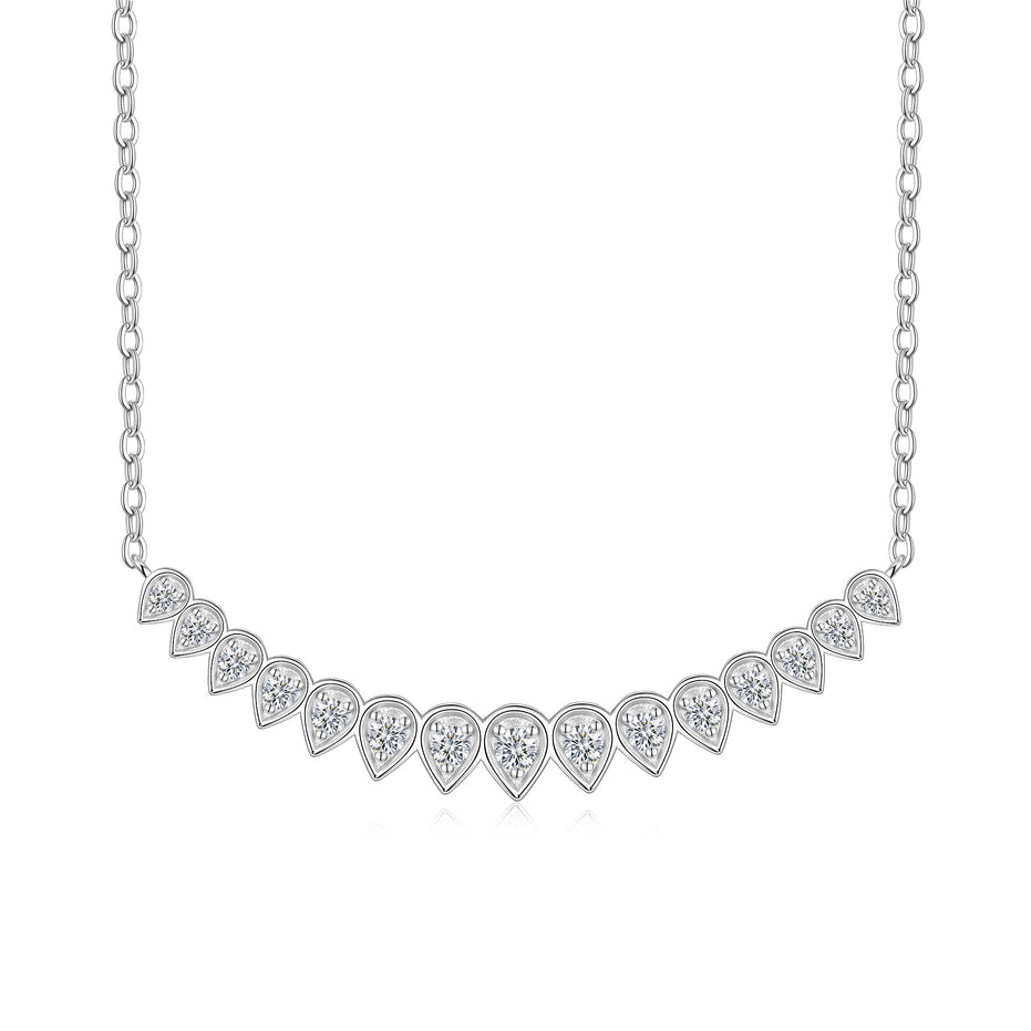 Morganite Cross Chain Necklace