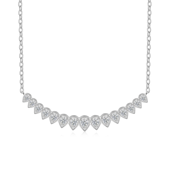 Morganite Cross Chain Necklace