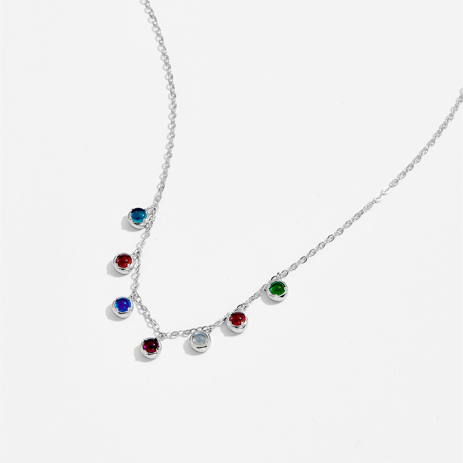 S925 Sterling Silver Diamond Necklace