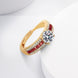 Champagne Gold Diamond Ring