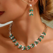 Women's Earrings & Necklace 2-Piece Set