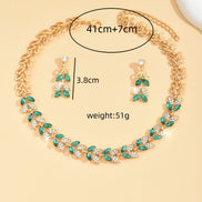 Women's Earrings & Necklace 2-Piece Set
