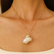 Natural Seashell Pendant Necklace