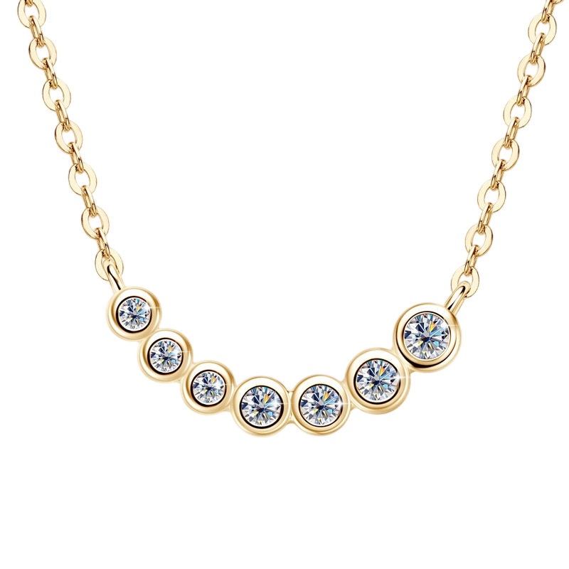 Simple Diamond Pendant Necklace