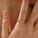 Gold Braided Adjustable Ring