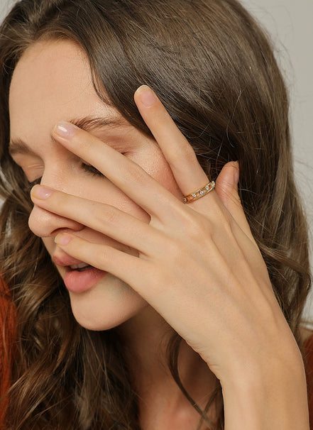 Minimalist Gold Band Ring