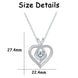 Diamond Love Necklace Women's Fashion