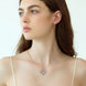 Fashion European And American Style Heart-shaped Necklace