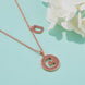 D Initial Moissanite Necklace