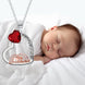Heart CZ Pendant Necklace | Rose Gold & Silver