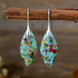 Sea Sediment Jasper Natural Stone Earrings