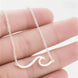 925 Sterling Silver Wave Necklace