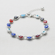 Colorful Evil Eye Charm Bracelet