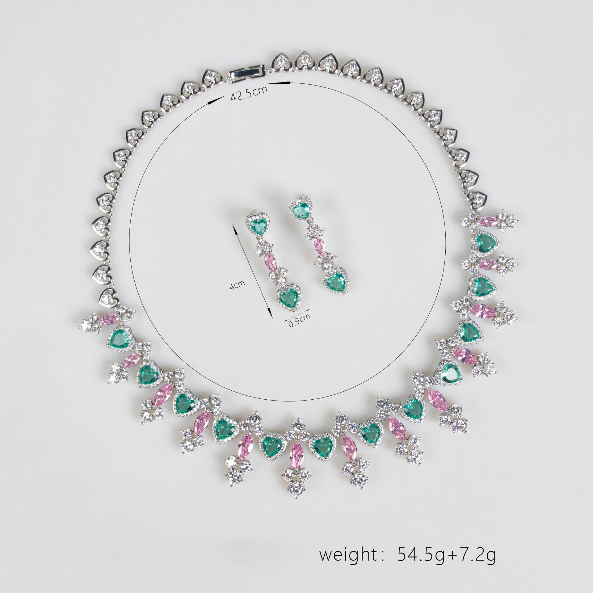 Personalized Creative Necklace & Earrings Set