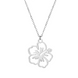 Hibiscus Flower Pendant Necklace