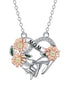Fashion European And American Style Heart-shaped Necklace