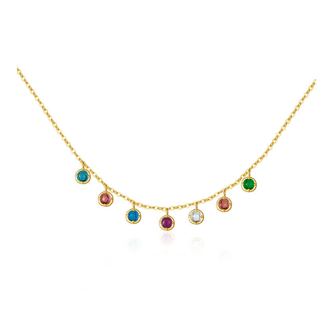 S925 Sterling Silver Diamond Necklace