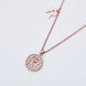R Initial Moissanite Necklace