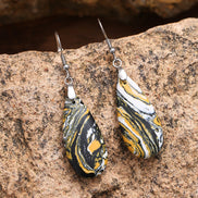 Gold Plated Stone Earrings for Women